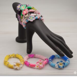 Floral Bloom Bracelet Handcrafted